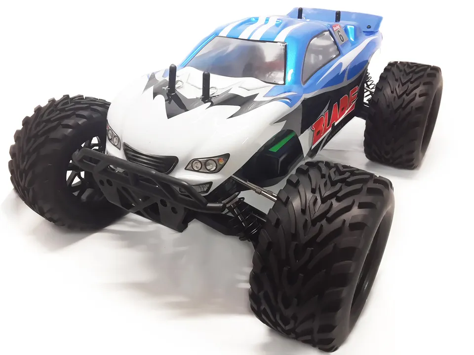 VRX Sword Mega Truck 1/10 automodello brushless blu RTR