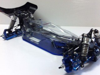 VRX Spirit Upgrade 1/10 buggy RC 4WD carbonio ergal