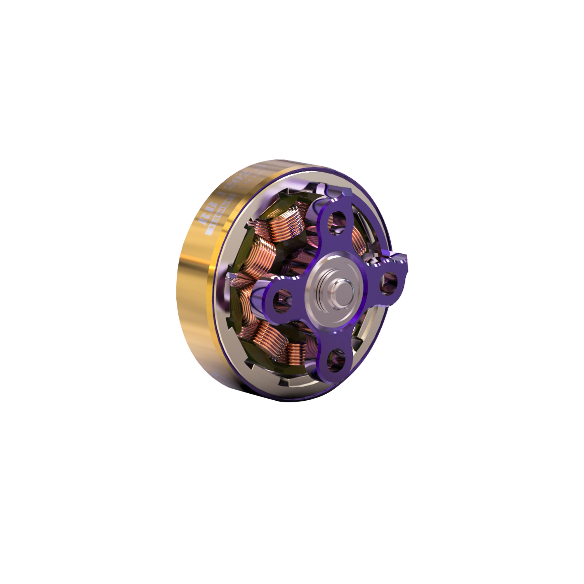 Flywoo ROBO 1202.5 11500KV motore brushless 1-2S oro viola
