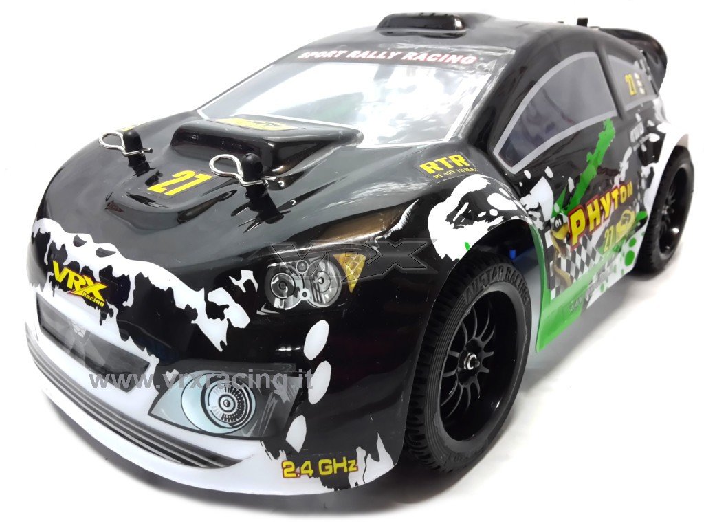 VRX Flash Rally XR16 1/16 auto rally brushless RTR nera 4200Kv