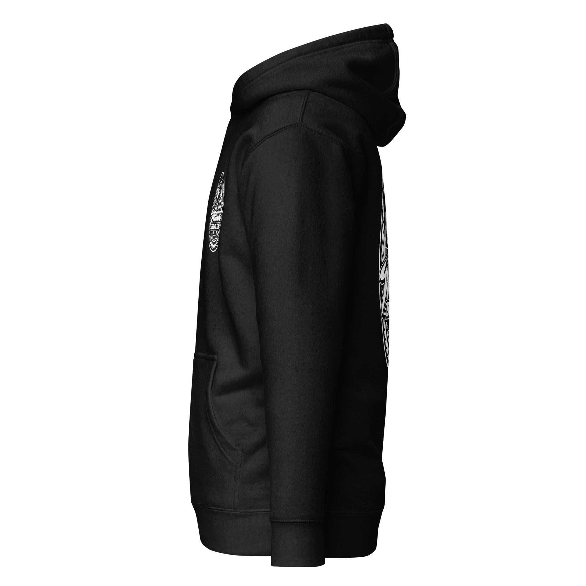 Wallie Builds Prestige Worldwide Felpa con cappuccio Nero XL