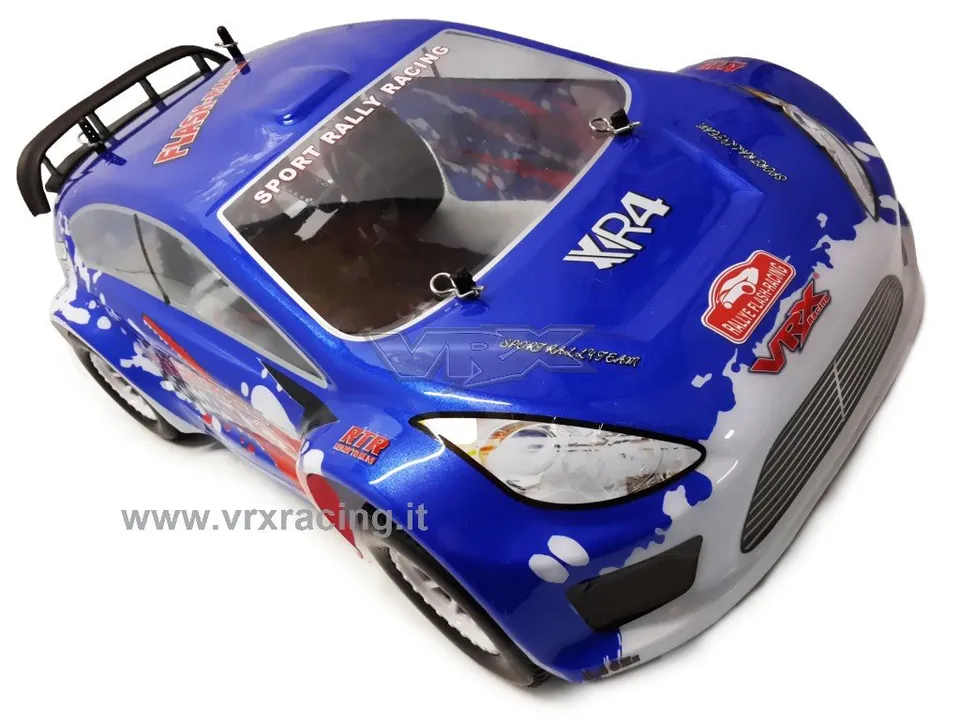 VRX Flash Rally EBD auto rally spazzole blu 4WD 1/10
