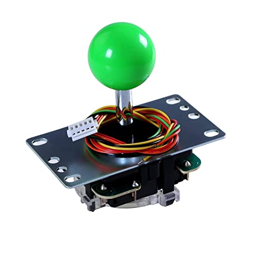 Sanwa JLF-TP-8YT Joystick Arcade verde 4/8 vie ball top