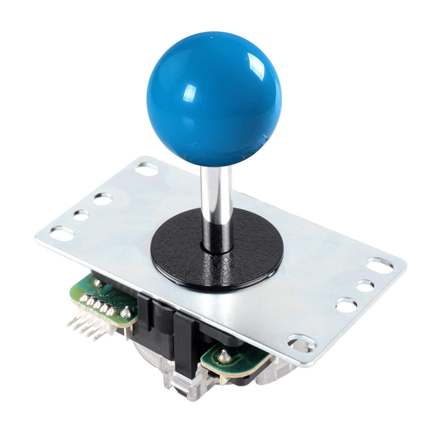 Sanwa JLF-TP-8YT-SK joystick arcade pomello blu