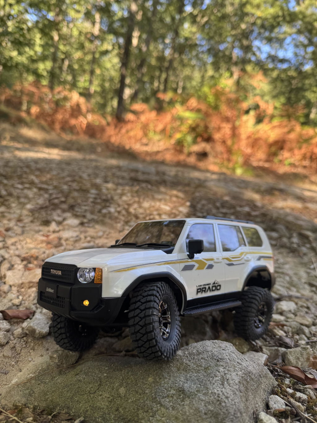 UDIRC UCX1802PRO crawler RC 1/18 brushless bianco RTR