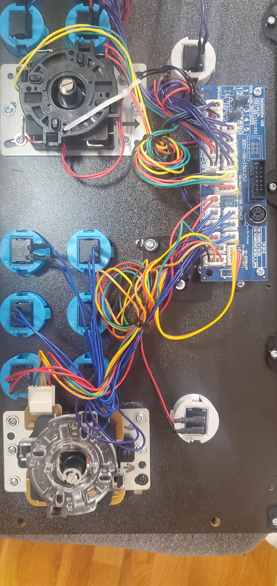 Sanwa JLF JLF-TP-8YT Leva Joystick Arcade pomello rosa 4/8 vie