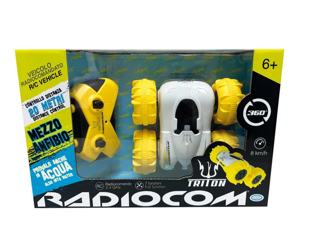 Radiocom Mars Triton Anfibio auto RC acqua 8 km/h