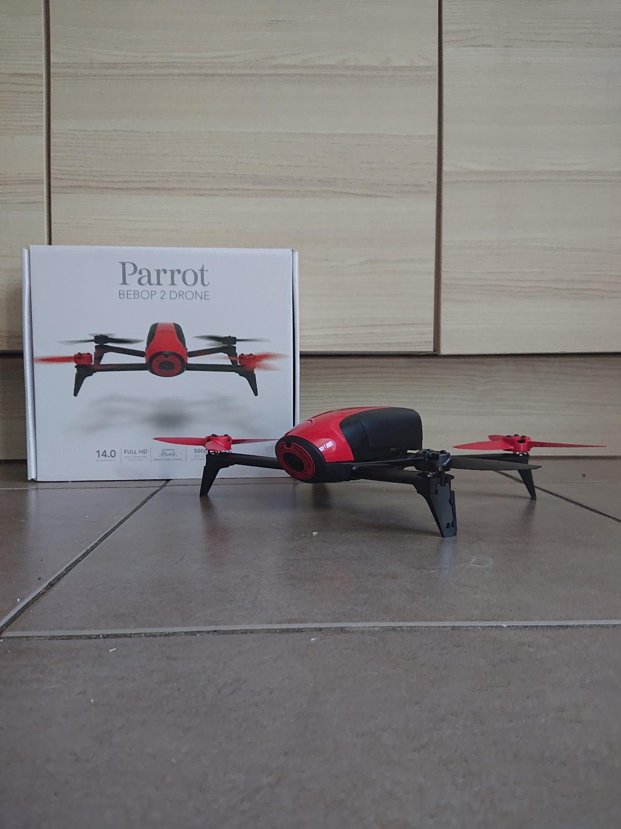 Parrot Bebop 2 Drone Full HD 1080p Rosso 14MP