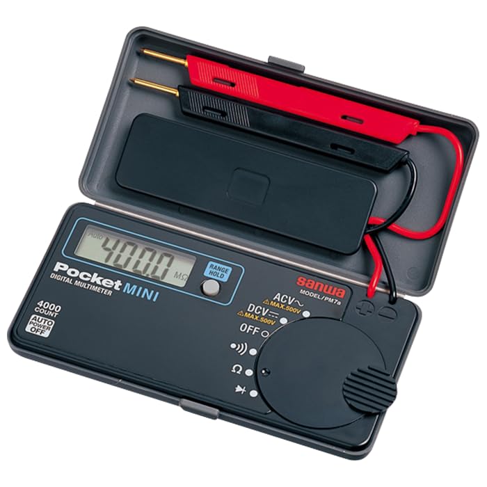 Sanwa PM7a Multimetro Digitale Tascabile 4000 Conteggi DC AC