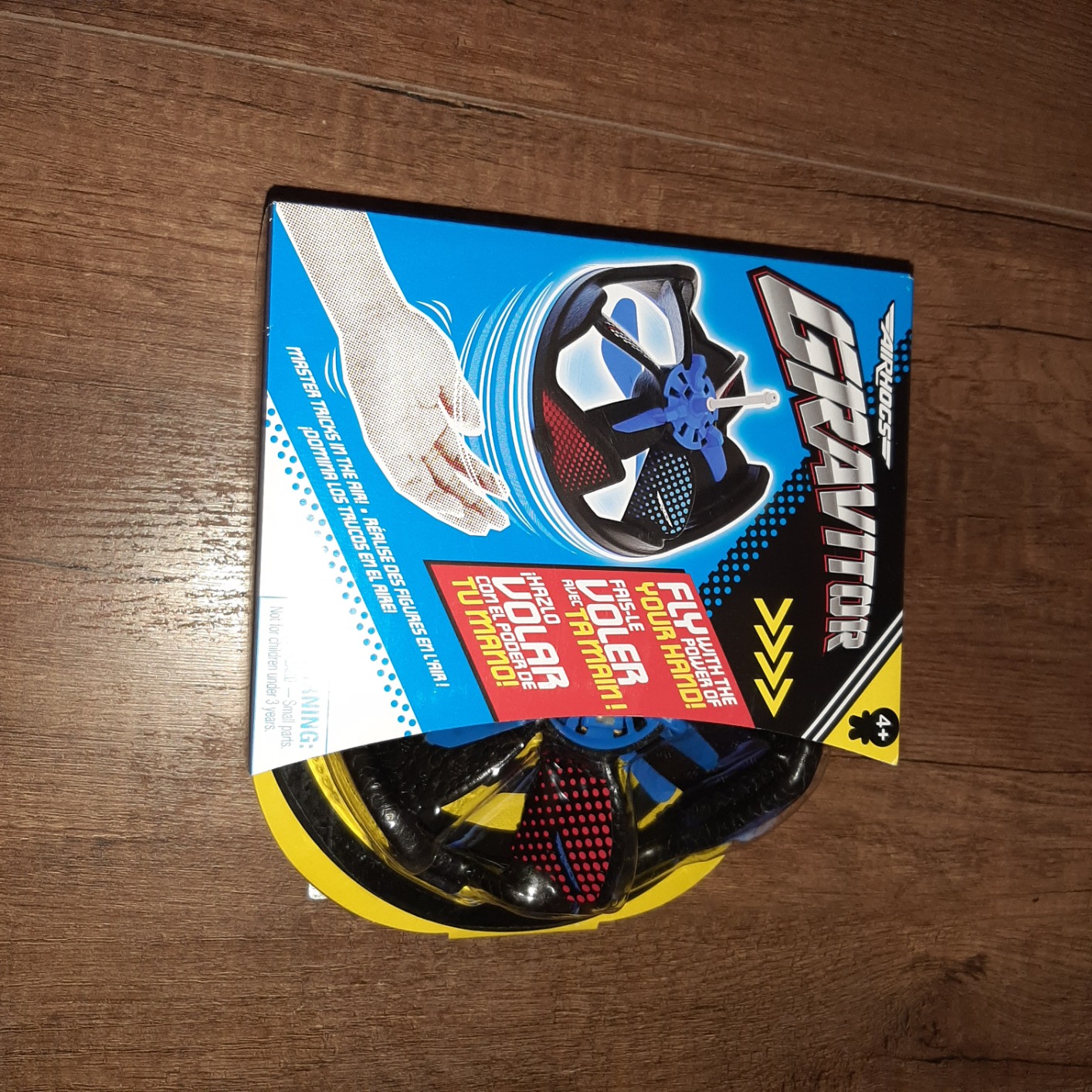 Air Hogs Gravitor Drone Giocattolo USB con Asticella 4+ Anni