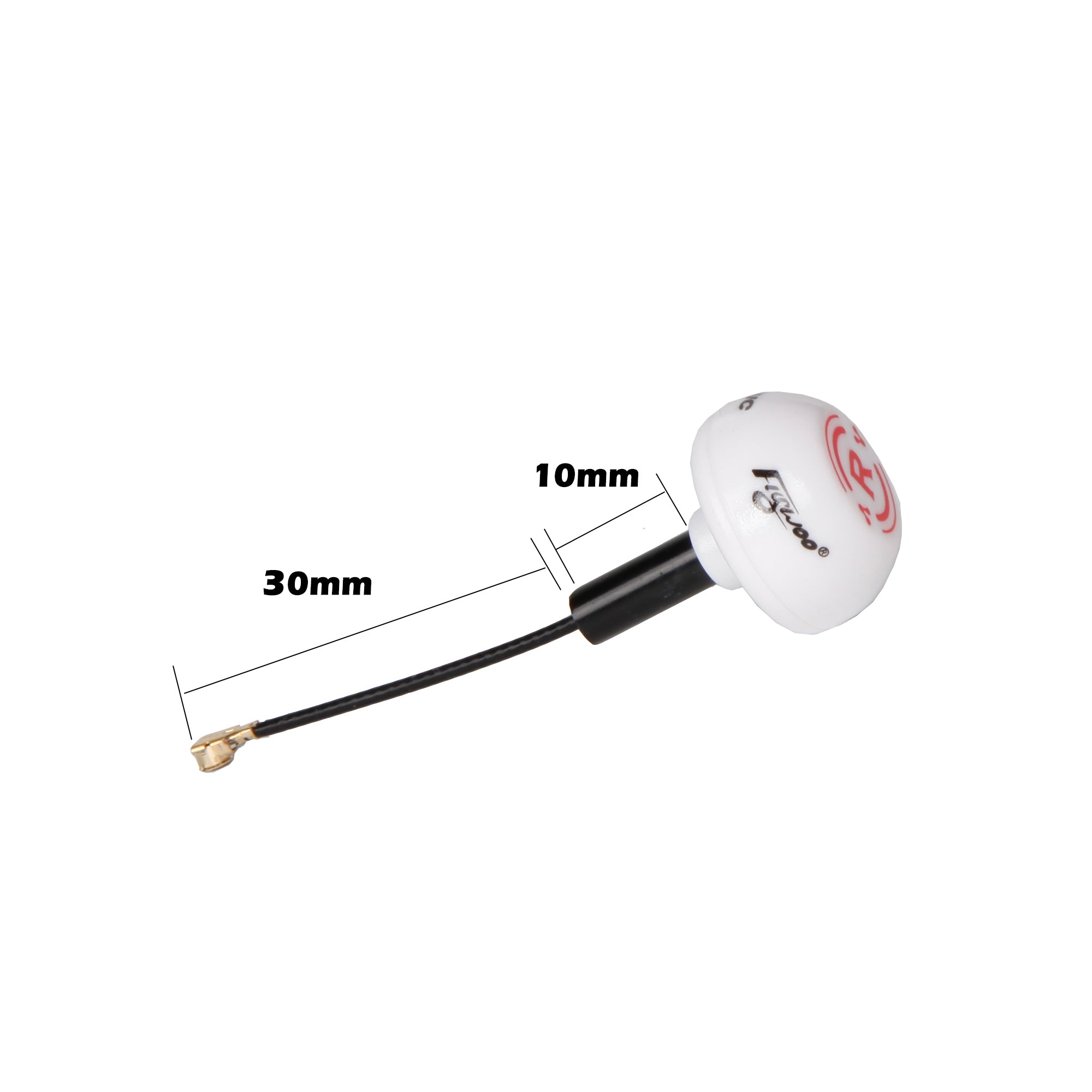 FlyWoo ATOMIC antenna FPV 5,8GHz UFL tubo 10 mm RHCP