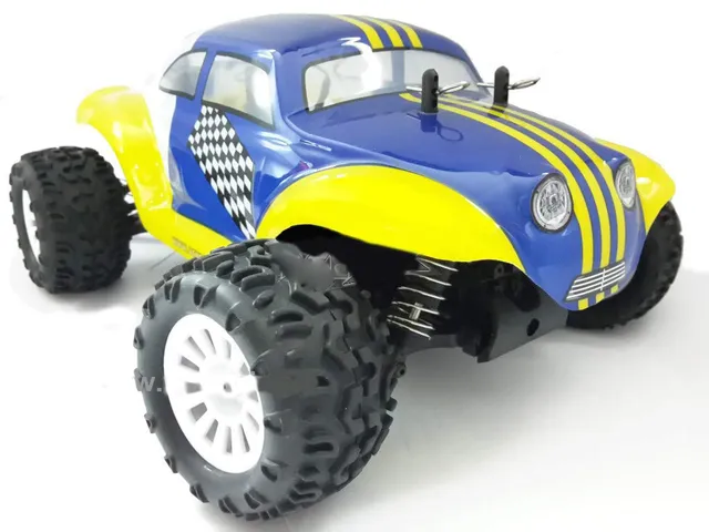 VRX BT-BD Maggiolino Monster Truck RC 1/18 RTR spazzole