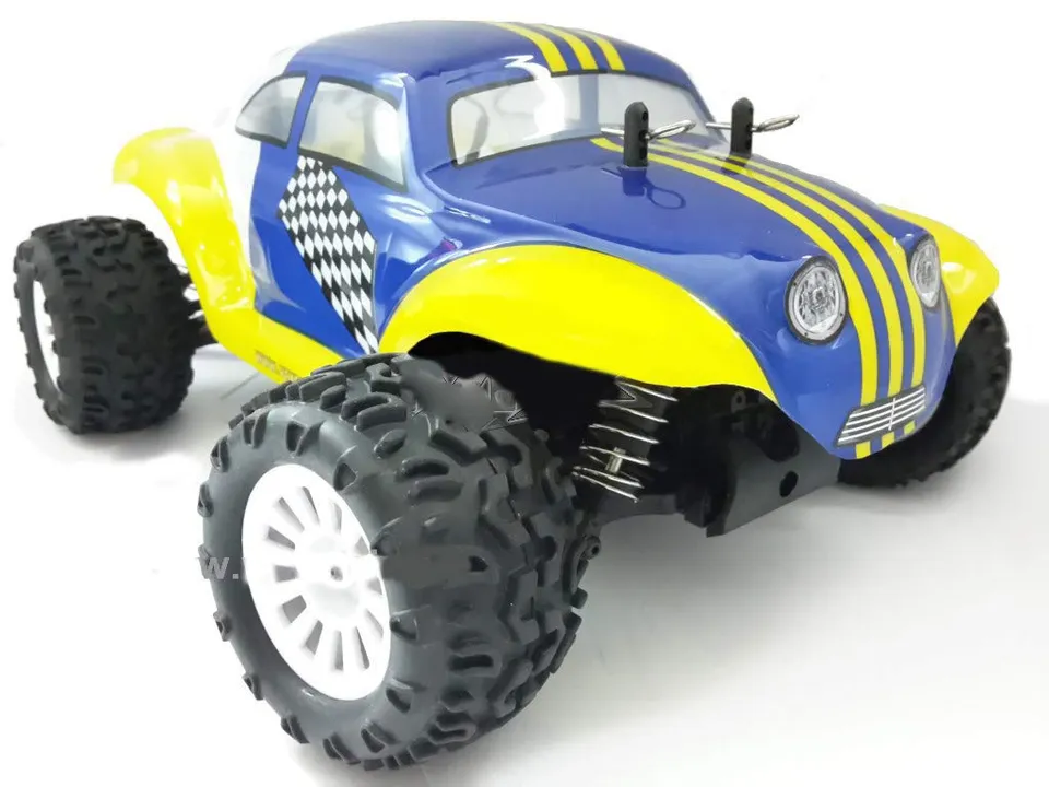 VRX BT-BD Maggiolino Monster Truck RC 1/18 RTR spazzole