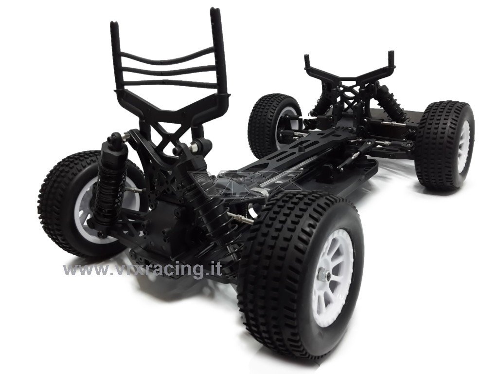 VRX Flash Rally meccanica completa rossa 4WD 1/10 roller