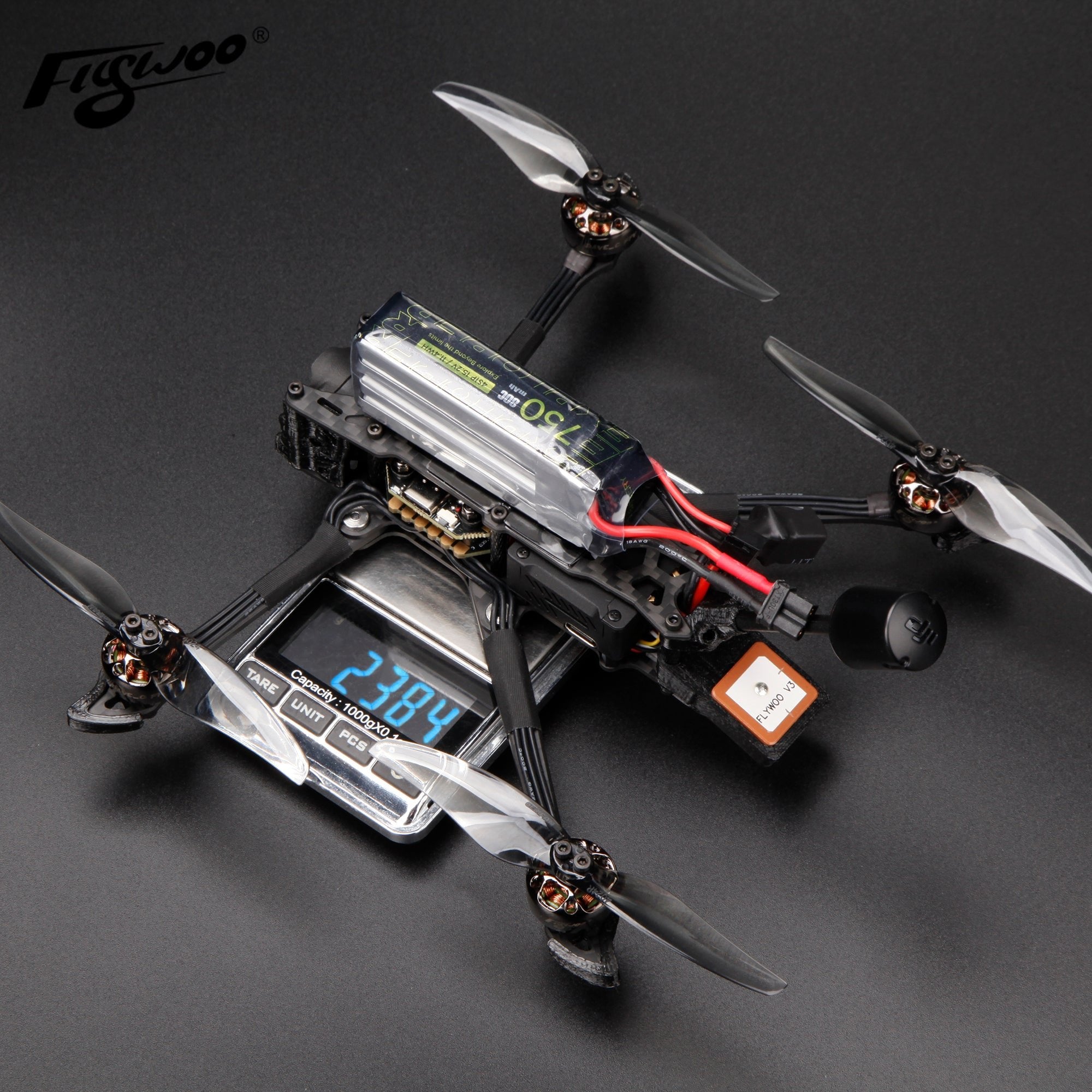 Flywoo Explorer LR 4 HD Drone FPV DJI O3 Sub250 4K 30min