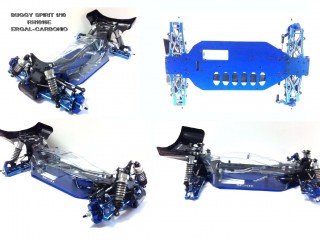VRX Spirit Upgrade 1/10 buggy RC 4WD carbonio ergal