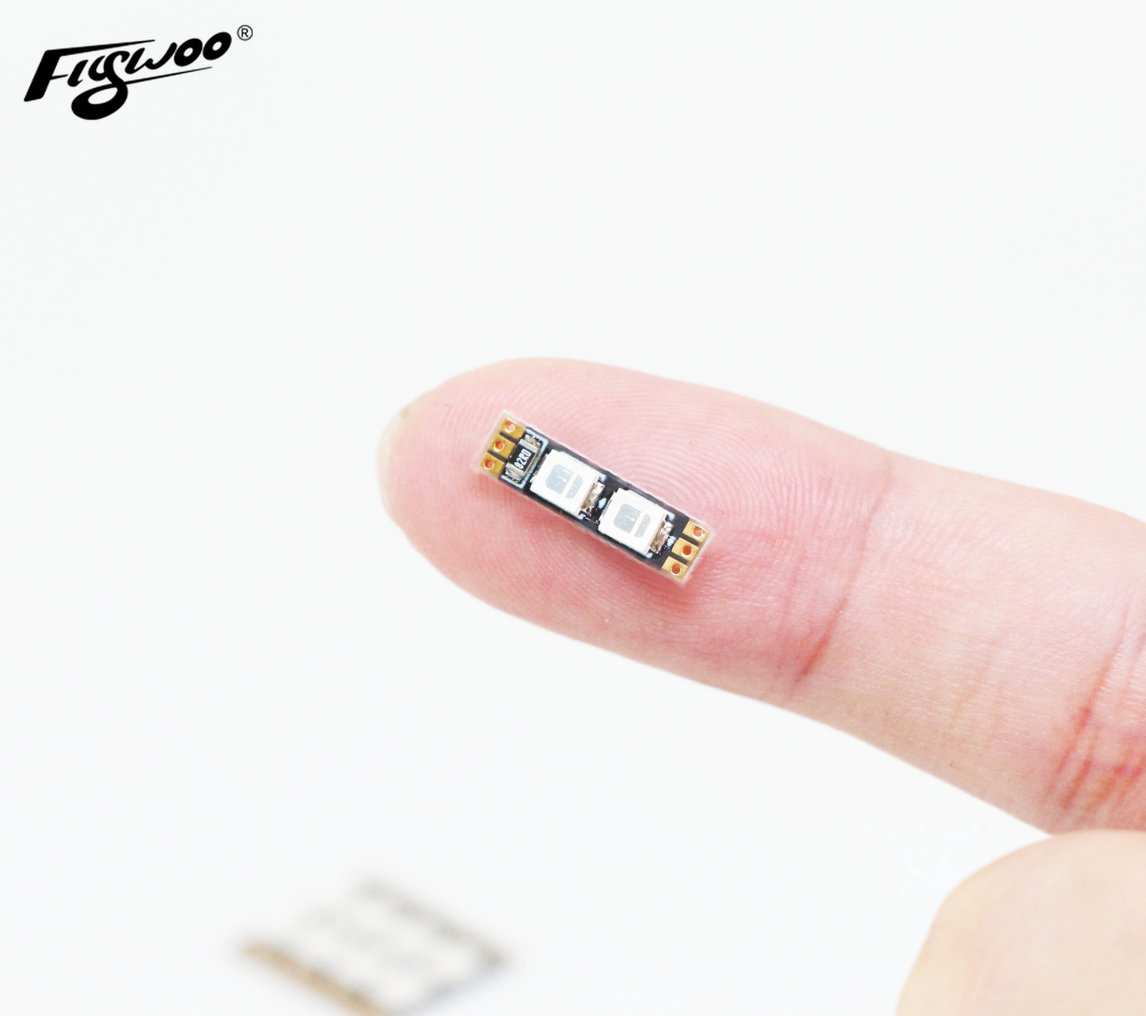 FlyWoo FPV Gears Arm LED 4x15mm luci LED 1-4S 4 pz