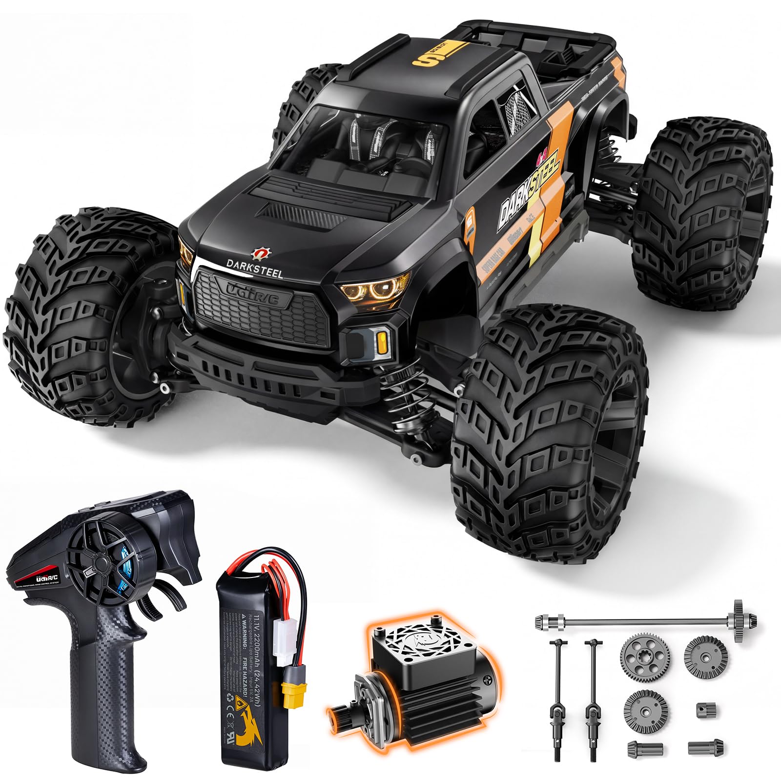 UDIRC UD1610S Darksteel Monster Truck 1/16 4WD Brushless RTR
