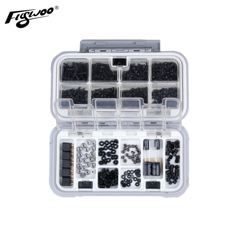 FlyWoo FPV Gears M2 hardware pack kit viti completo