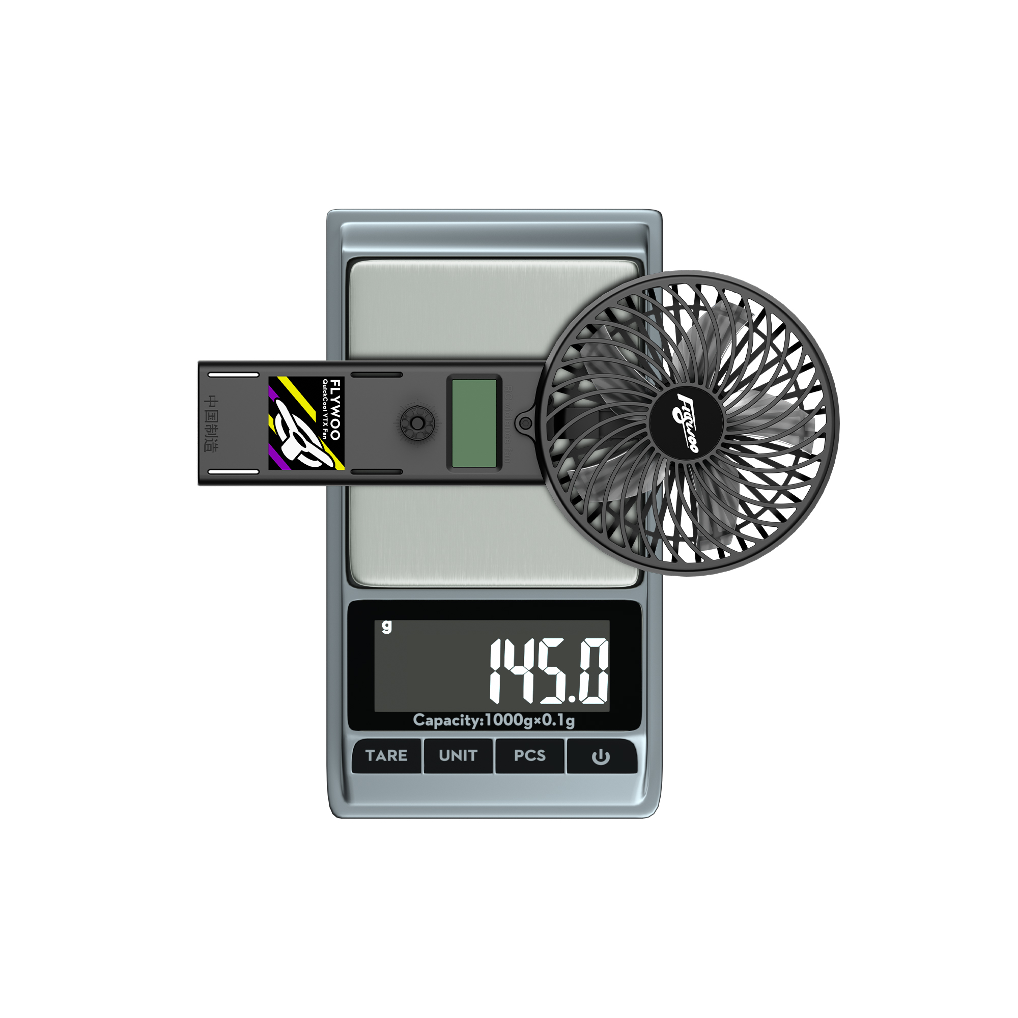 Flywoo QuickCool Ventola Portatile VTX 2-6S XT60