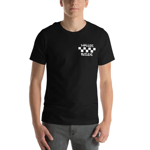 Wallie Builds Broke Racer Tee maglietta cotone nera taglia L