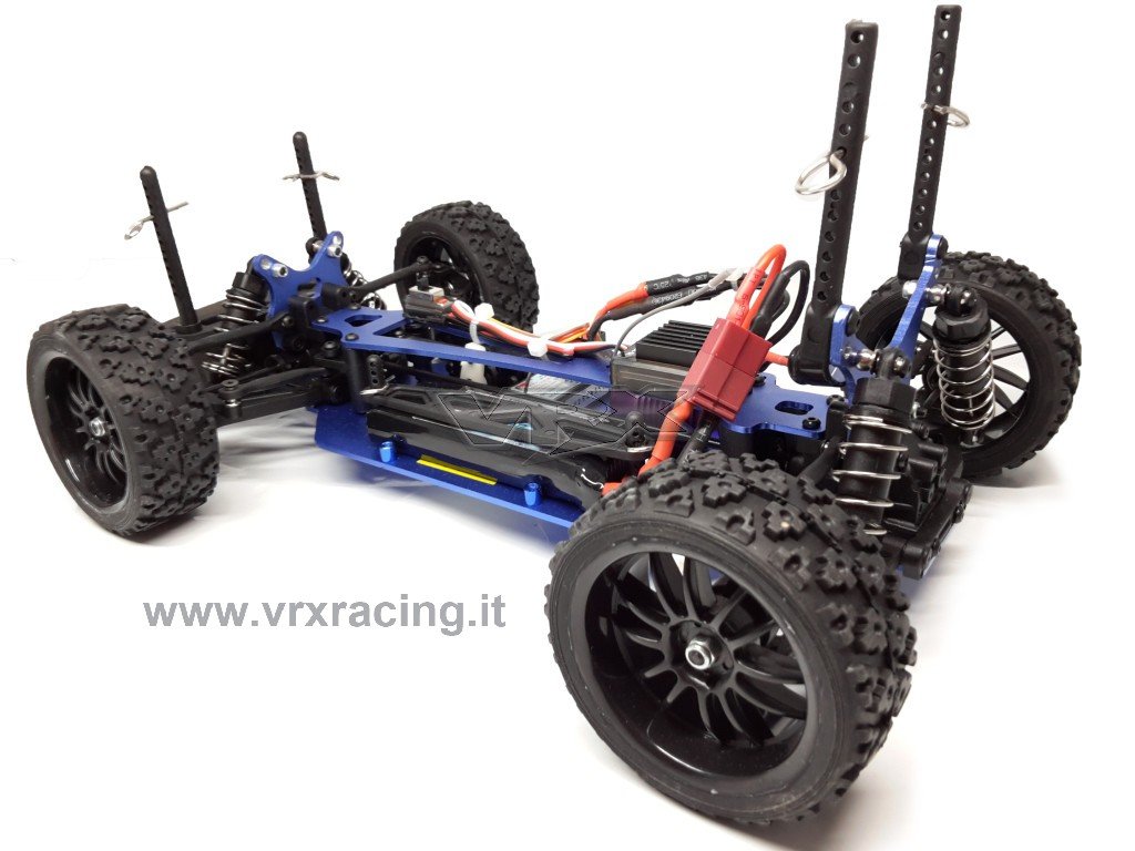 VRX XR16 Flash Rally brushless auto RC 1/16 RTR 4WD blu