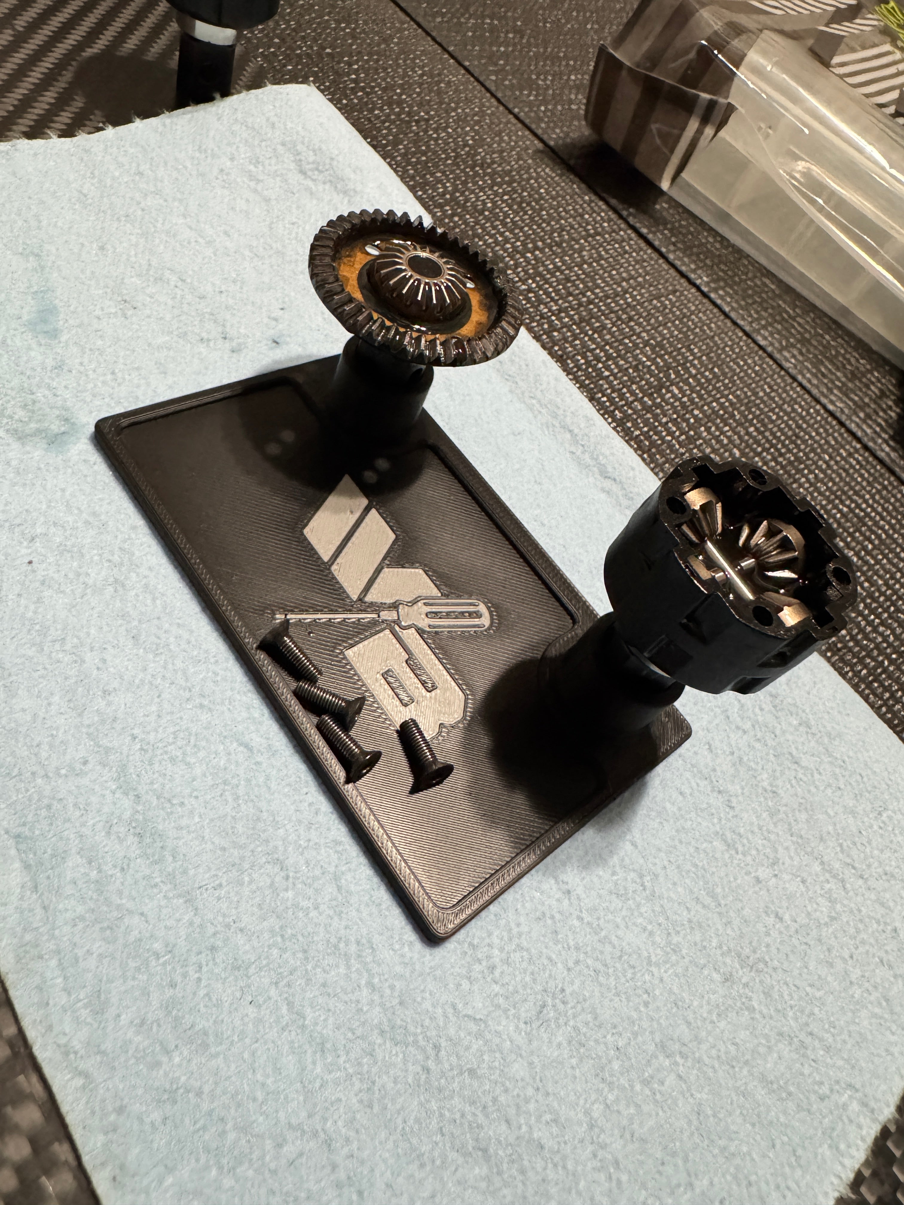 Wallie Builds A1 Diff Service Tray vassoio differenziale 1:8 1:10