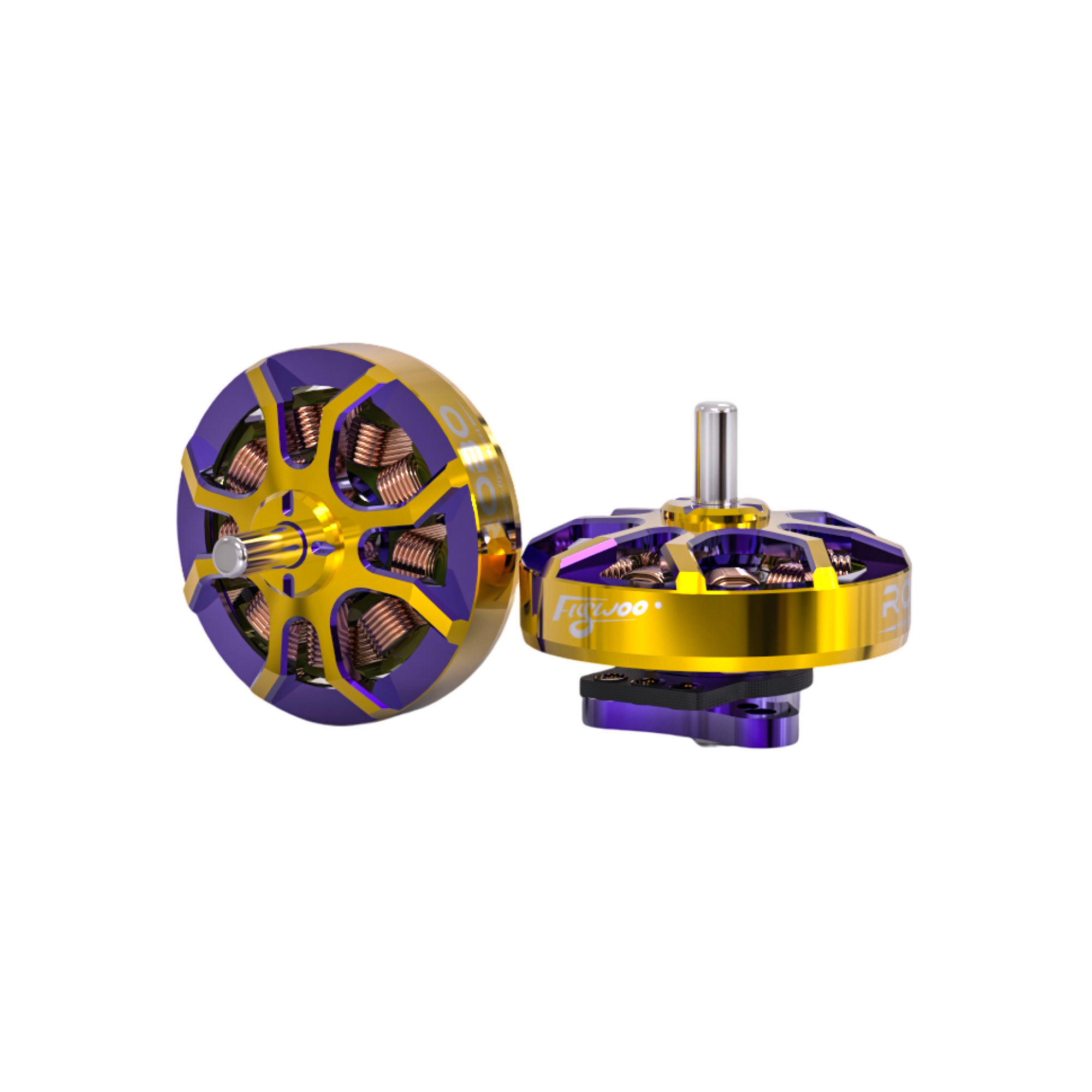 FlyWoo ROBO 1002 19800KV Motore FPV 1S 2,5g Oro