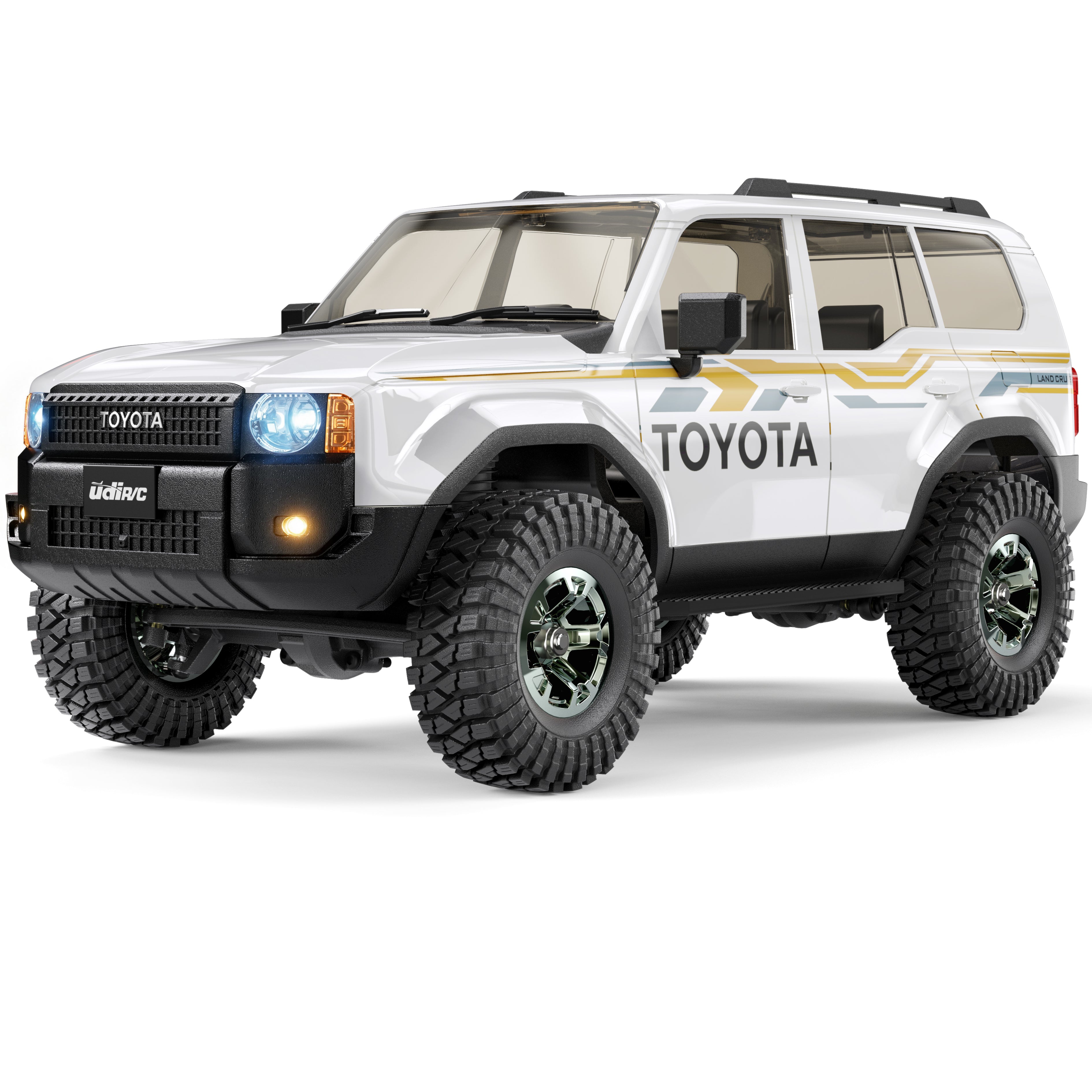 UDIRC UCX1802PRO crawler RC 1/18 brushless bianco RTR