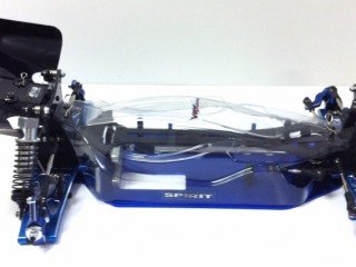 VRX Spirit Upgrade 1/10 buggy RC 4WD carbonio ergal