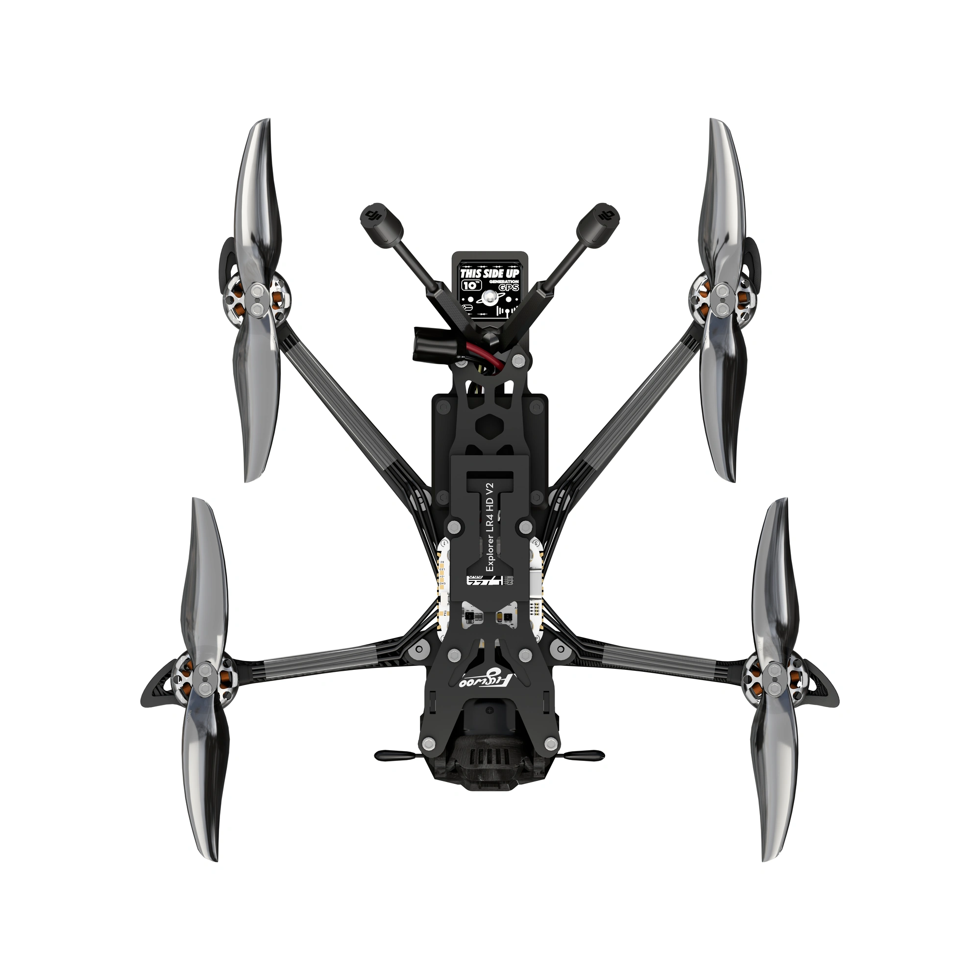 Flywoo Explorer LR 4 V2 O4 Pro Sub250 Drone 4" GPS