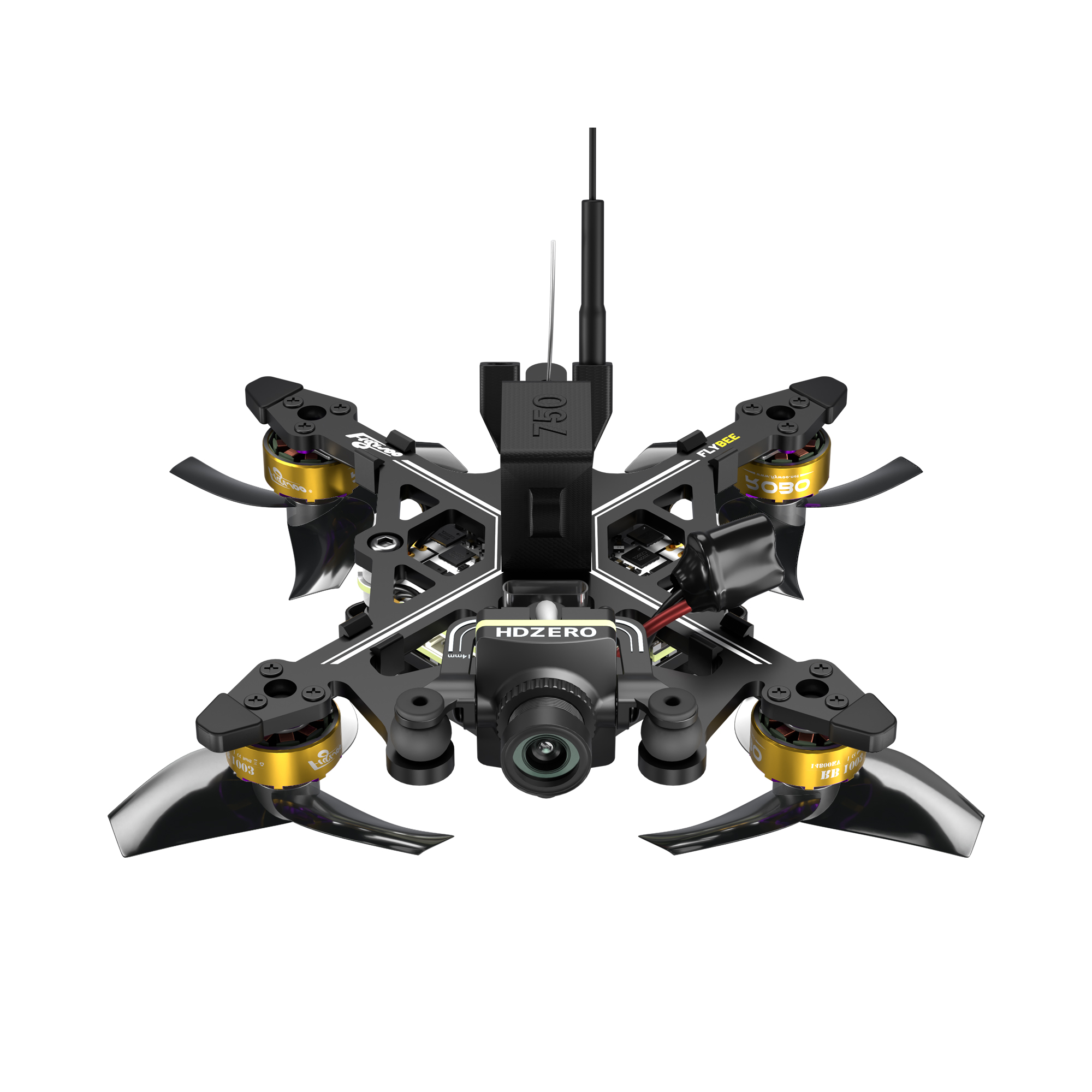 FlyWoo Flybee 16 HDZero 2S Micro Drone FPV ELRS 45.7g