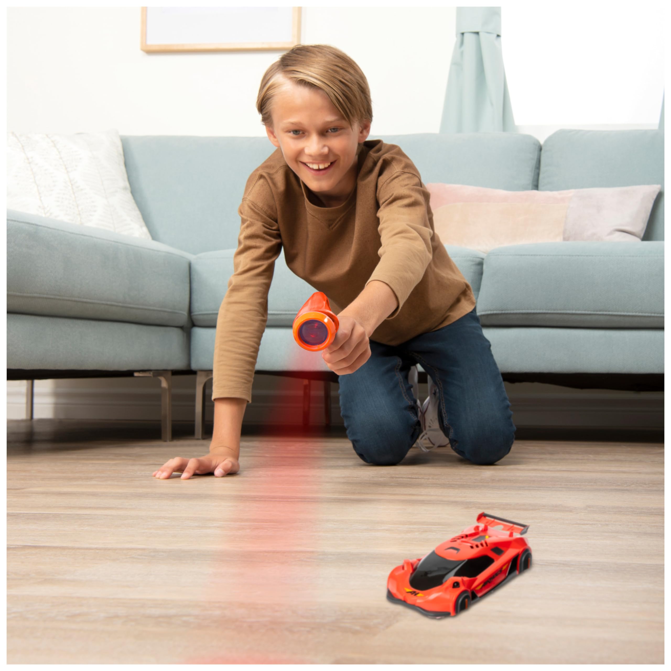Air Hogs Zero Gravity Laser Auto Pareti Rossa USB