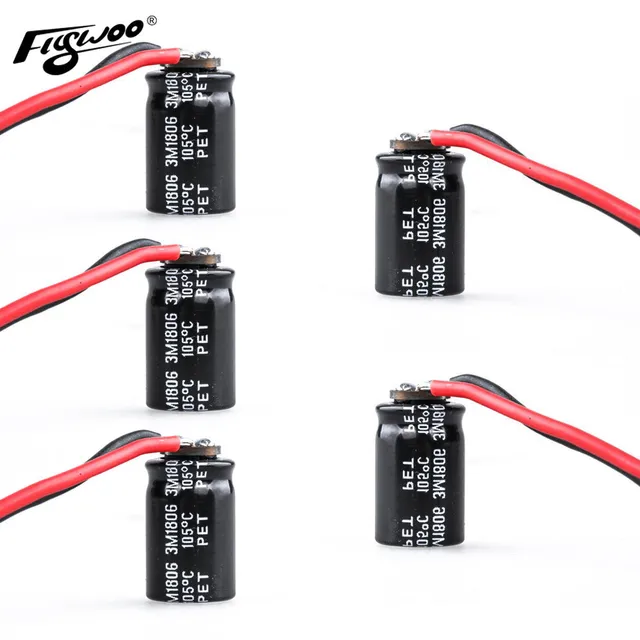 Flywoo Rubycon 35V 470uF Condensatore 5 Pezzi con PCB