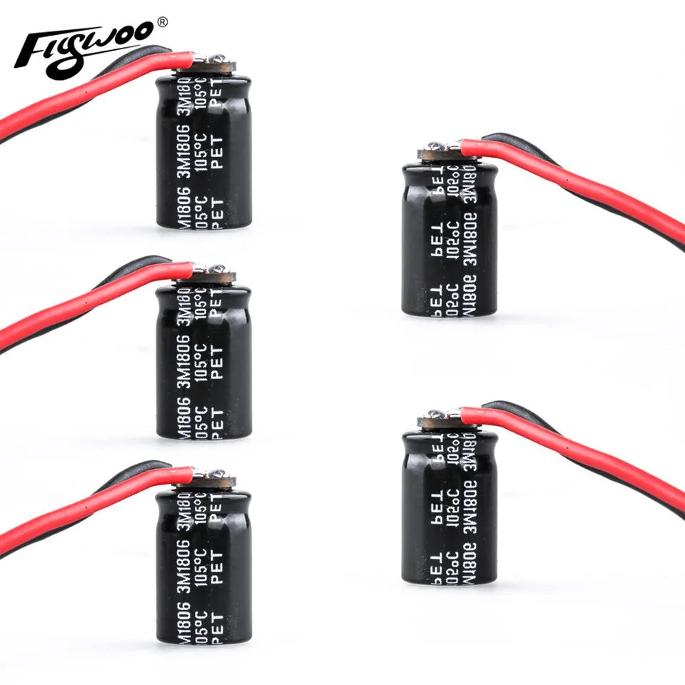 Flywoo Rubycon 35V 470uF Condensatore 5 Pezzi con PCB