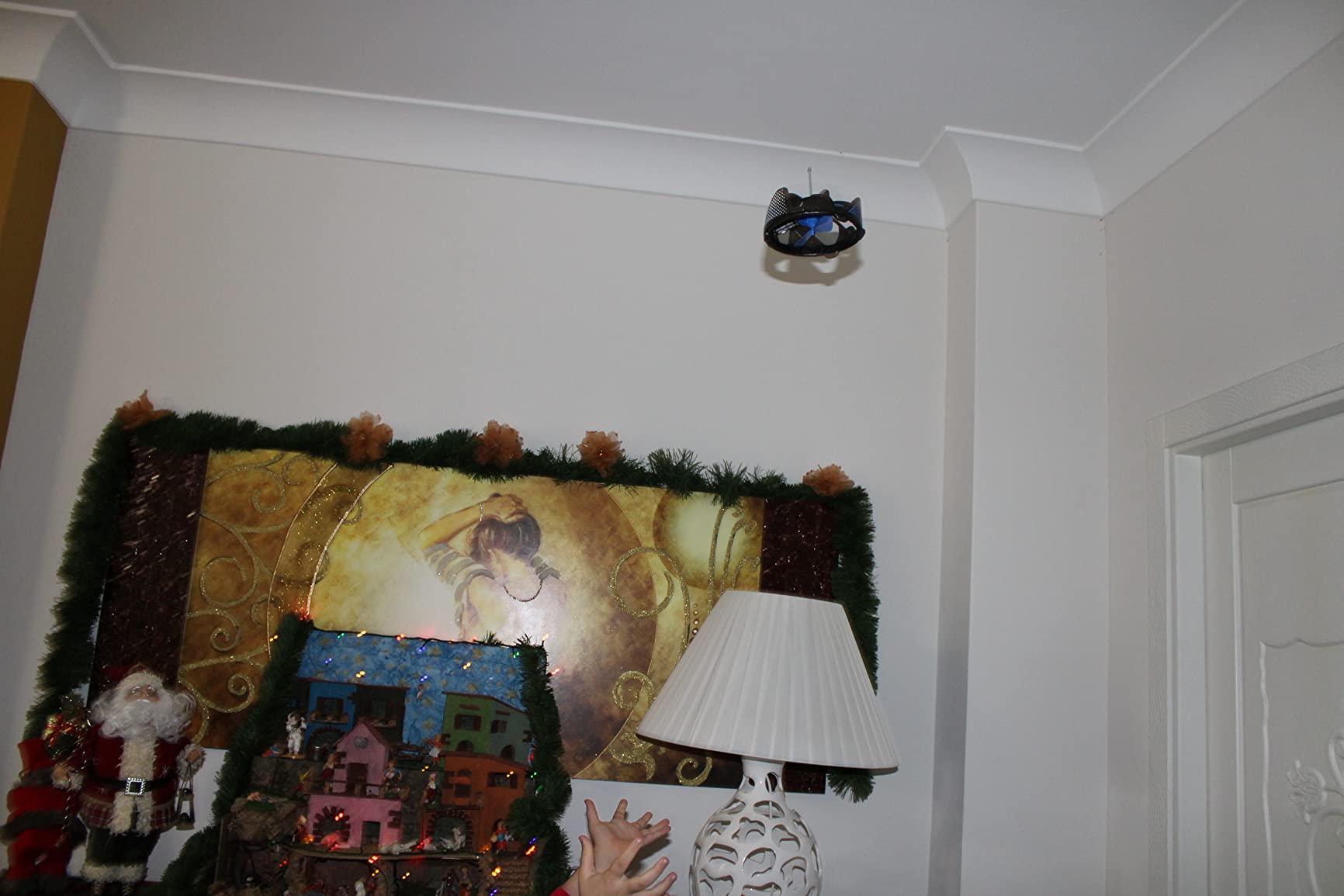 Air Hogs Gravitor Drone Giocattolo USB con Asticella 4+ Anni