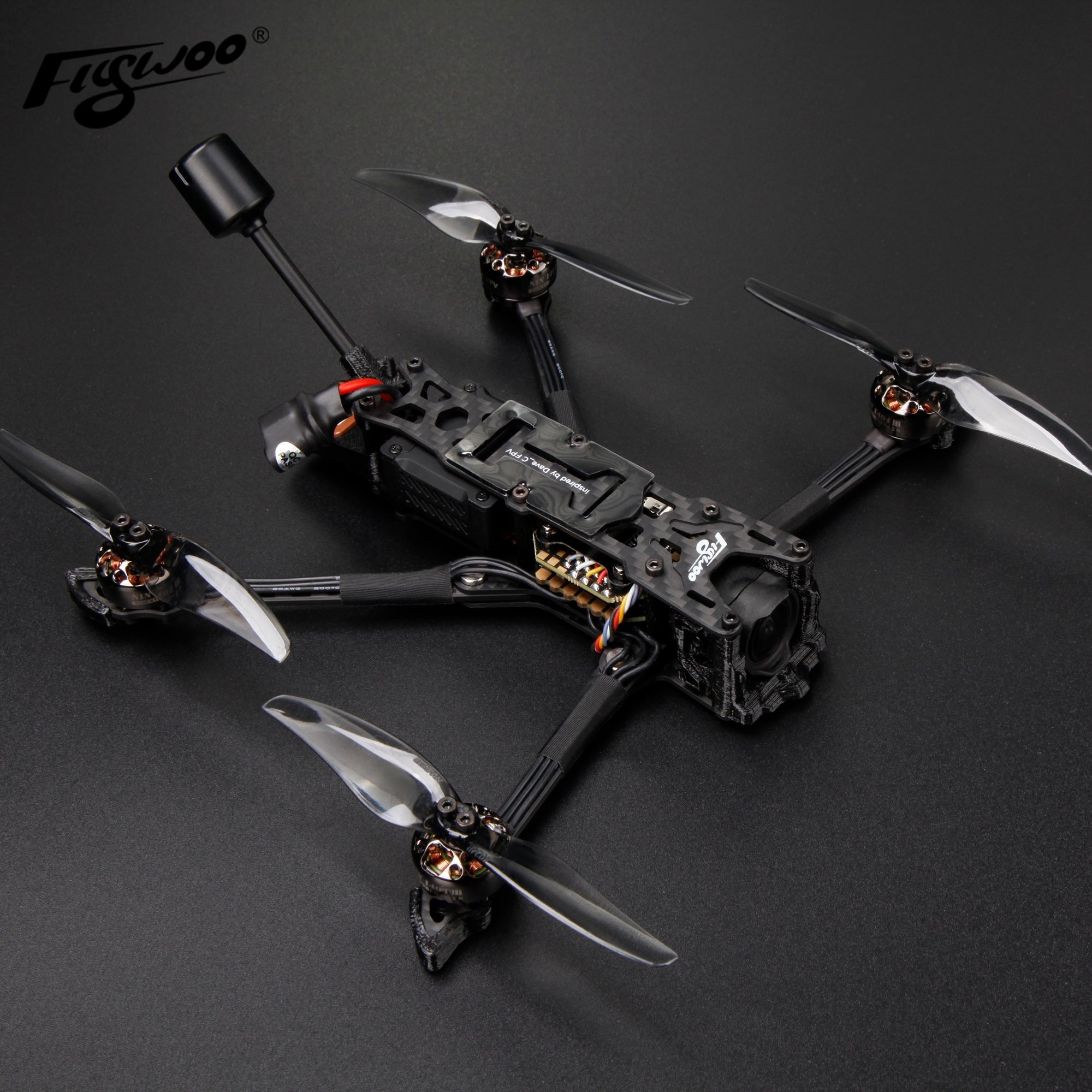 Flywoo Explorer LR 4 HD Drone FPV DJI O3 Sub250 4K 30min