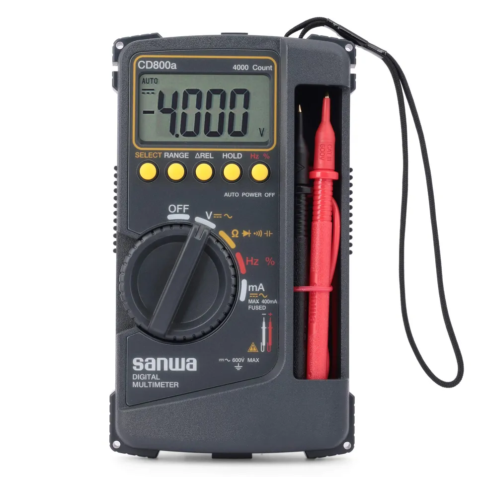Sanwa CD800 Multimetro Digitale portatile per bassa tensione