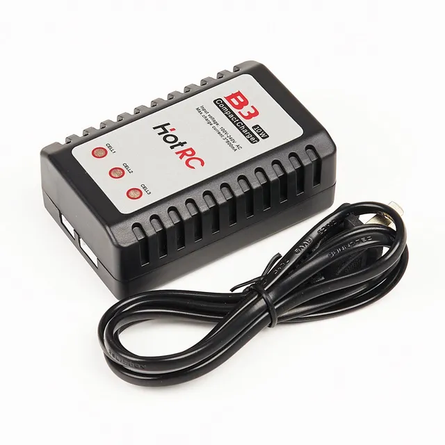 UDI RC B3001 Caricabatterie 2S-3S Batterie RC Nero 1pz