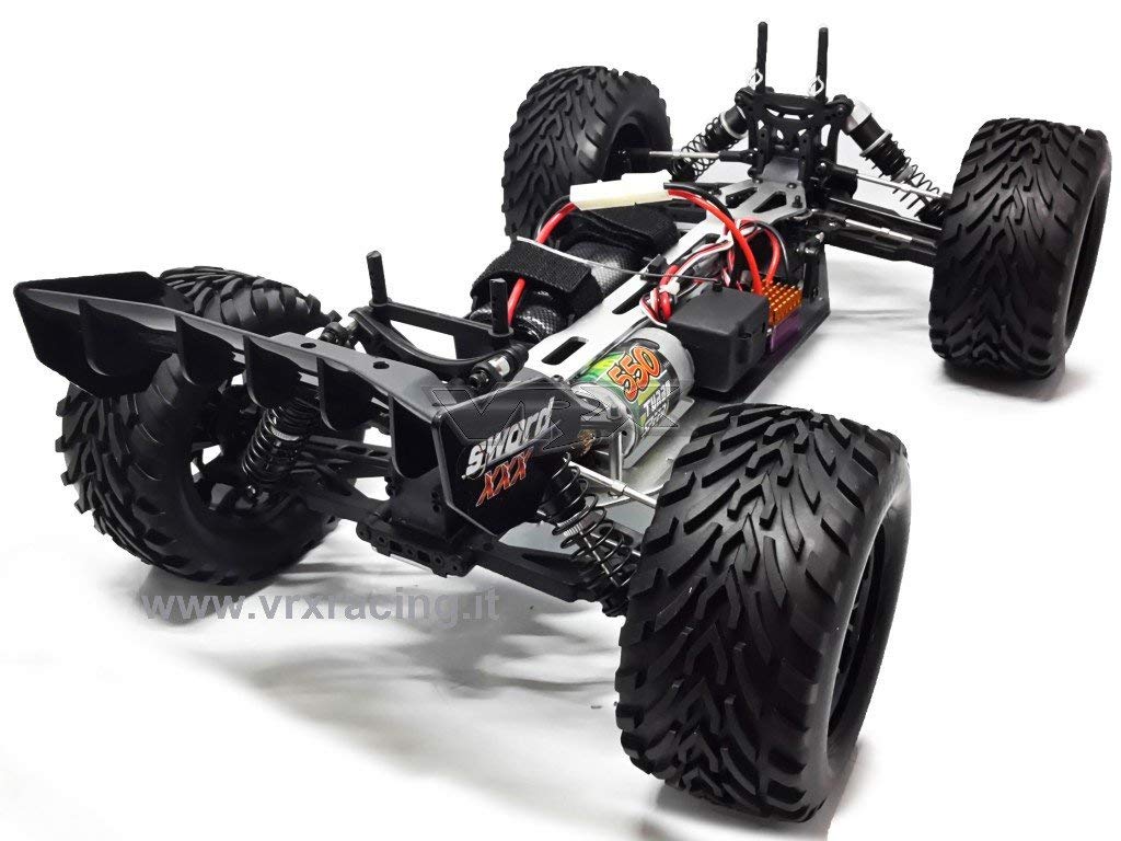 VRX XXX Sword Truggy RC 1/10 spazzole RC-550 RTR 4WD