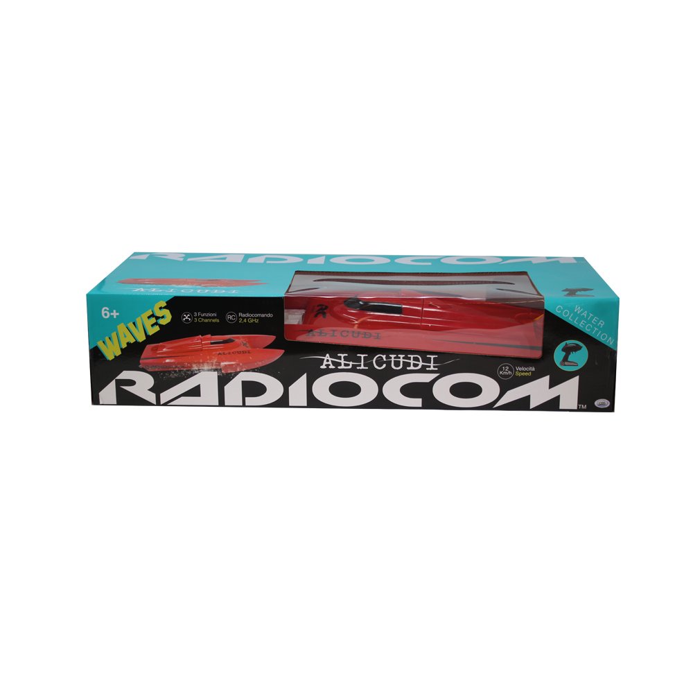 Radiocom Alicudi Motoscafo RC 12 km/h 15 minuti