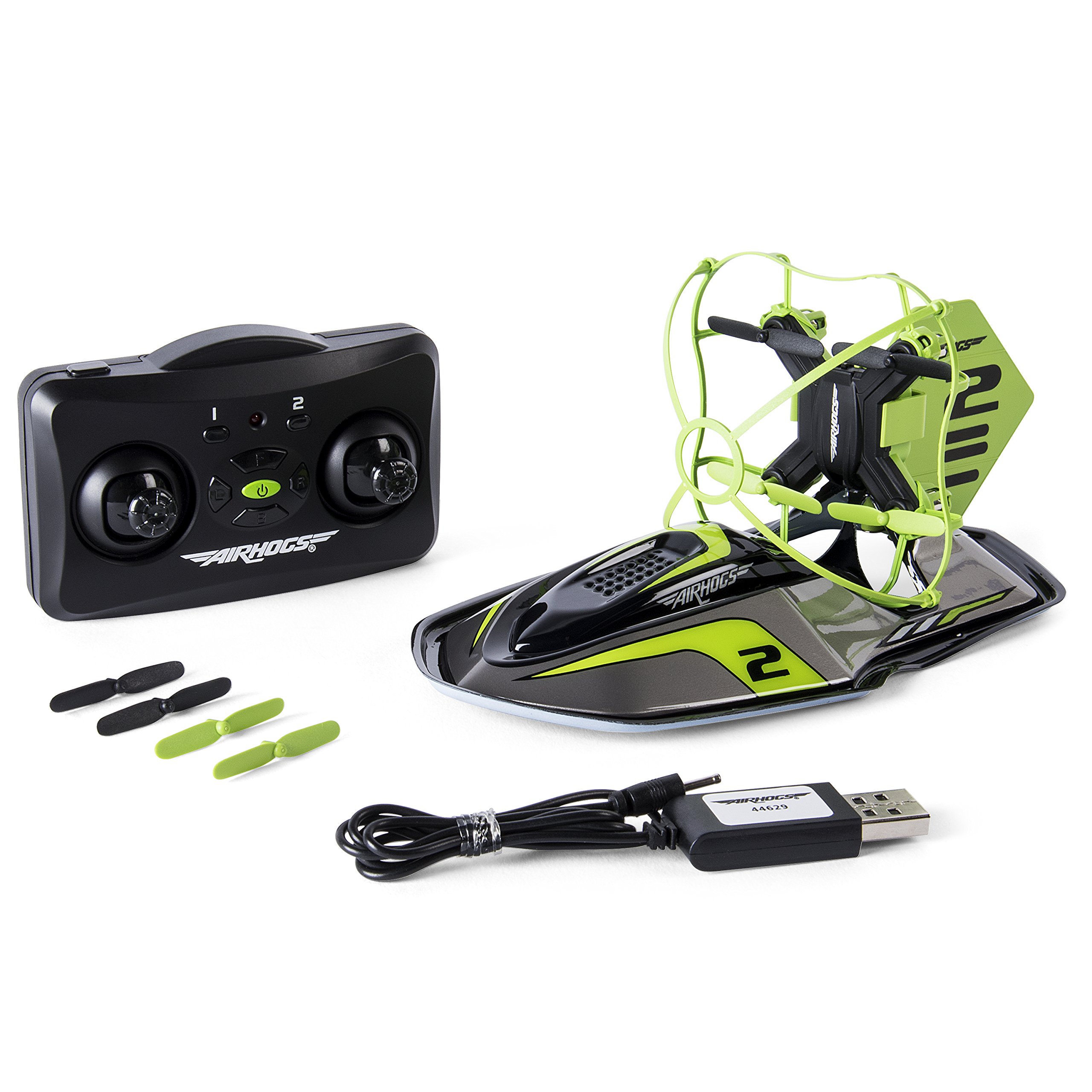 Air Hogs Hyper Drift Drone RC Verde terra e volo 2.4GHz