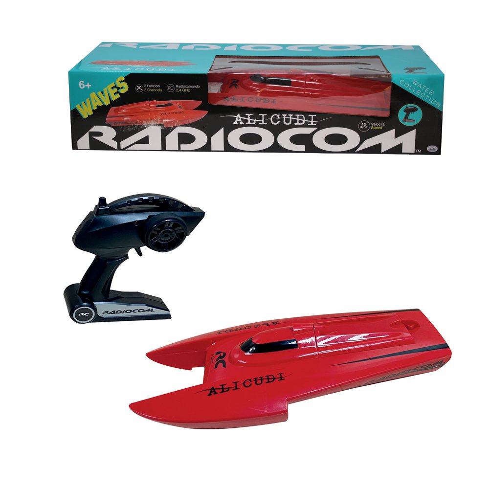 Radiocom Alicudi Motoscafo RC 12 km/h 15 minuti