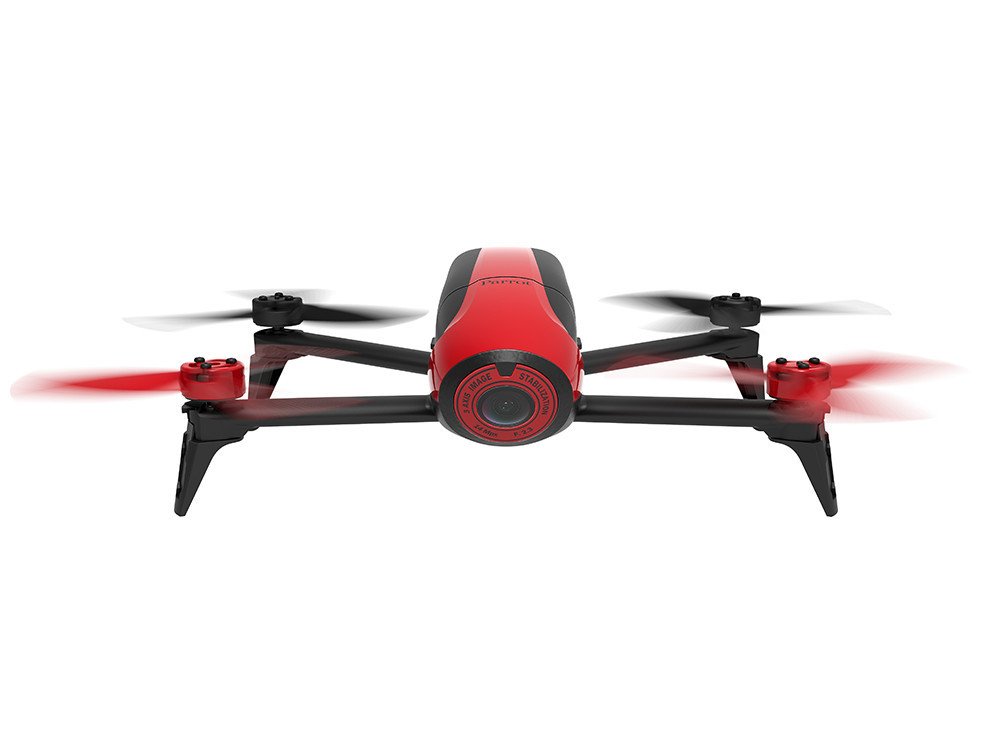 Parrot Bebop 2 Drone Full HD 1080p Rosso 14MP