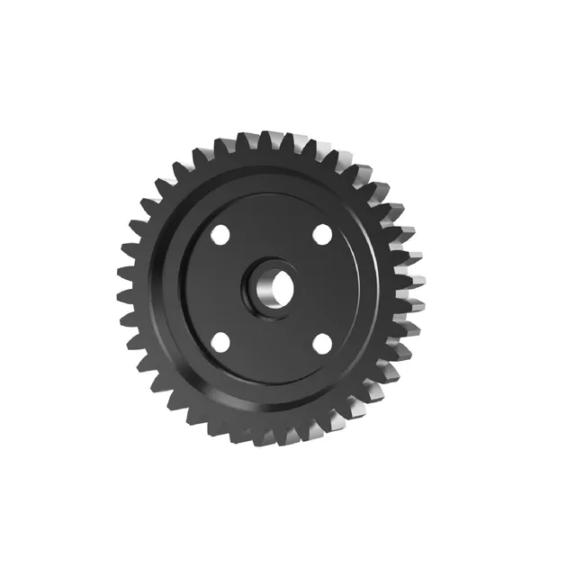 UDI RC Drivetrain P12-114B corona dentata 38T 0.8M acciaio centrale